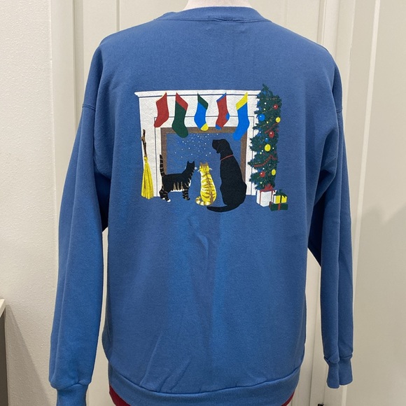 Vintage ORVIS Crew Neck Sweatshirt |Size L - Picture 6 of 11